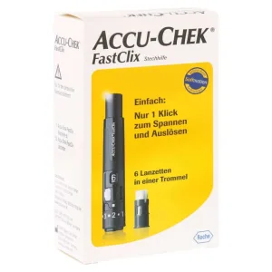 ACCU CHEK Dispozitiv de puncție Fastclix 1 buc