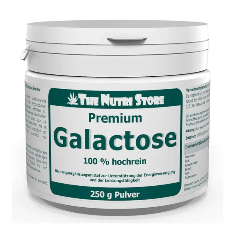 Galactoză 100% pulbere pură 250 g — preț și oferte