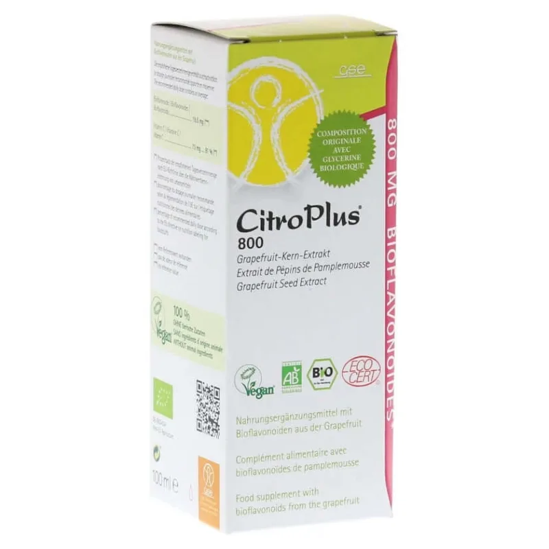 CitroPlus 800® (organic) extract de semințe de grapefruit 100 ml — preț și oferte