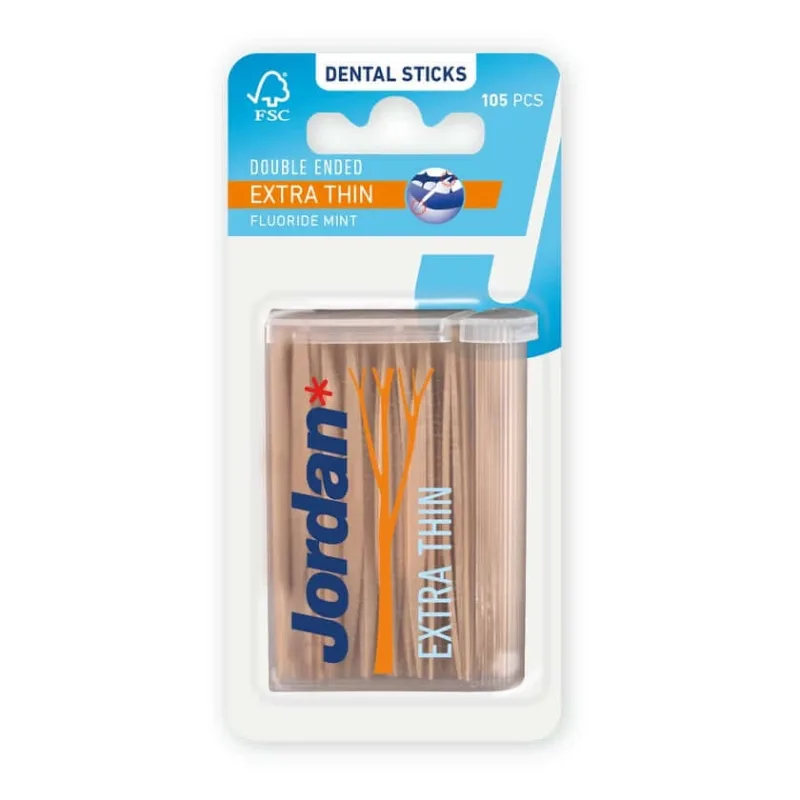 Batoane dentare Jordan Extra subțiri 105 buc — preț și oferte