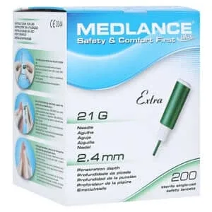 Medlance plus Lăncuțe de siguranță suplimentare 200 buc — preț și oferte