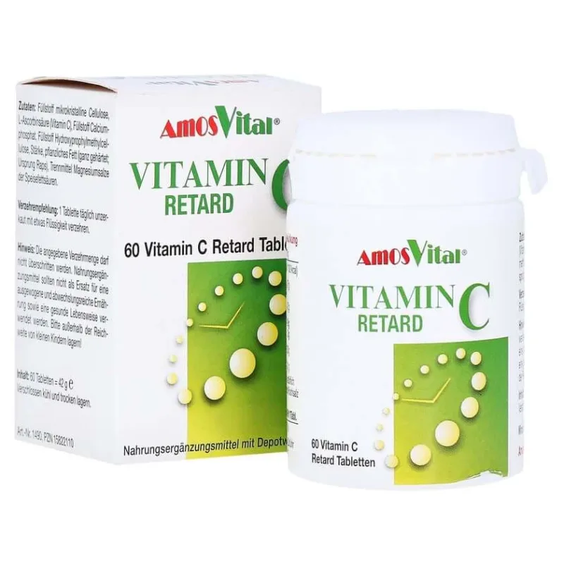 Vitamina C Retard Tablete cu efect depot 60 St — preț și oferte