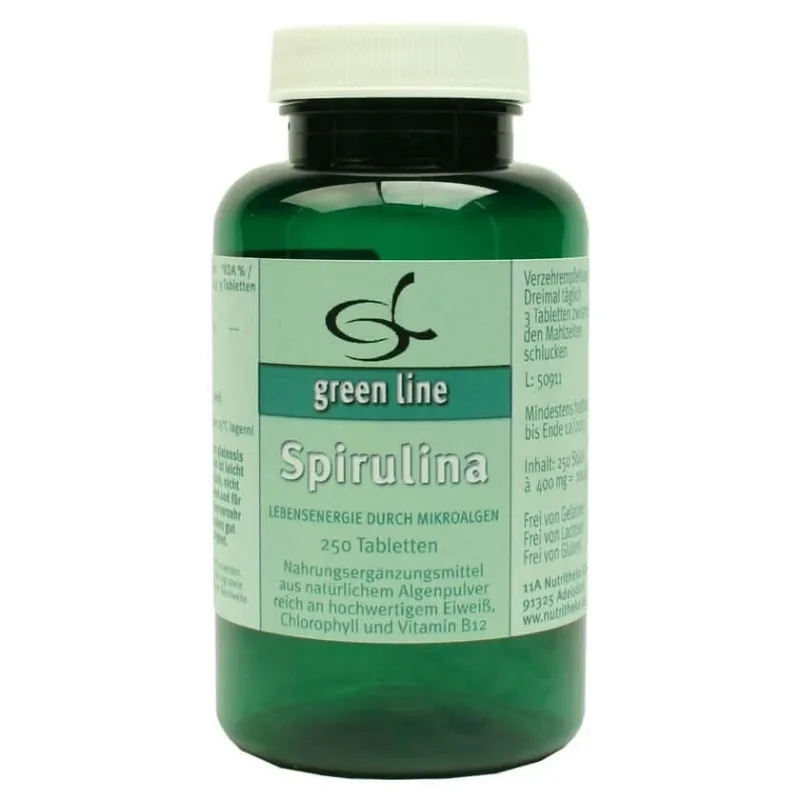 Spirulina comprimate 250 buc — preț și oferte