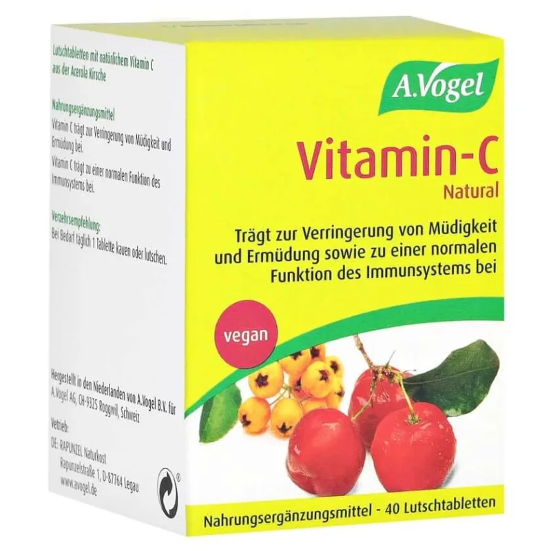 Vitamina C pastile A.Vogel 40 St — preț și oferte