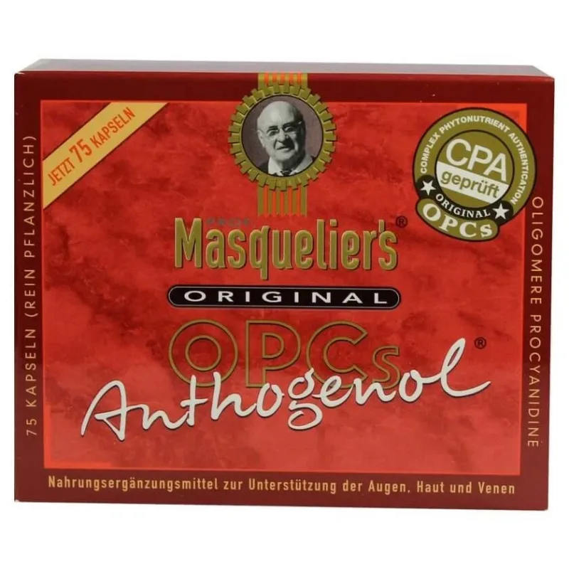 OPC Original Masqueliers Anthogenol Caps 75 Caps — preț și oferte