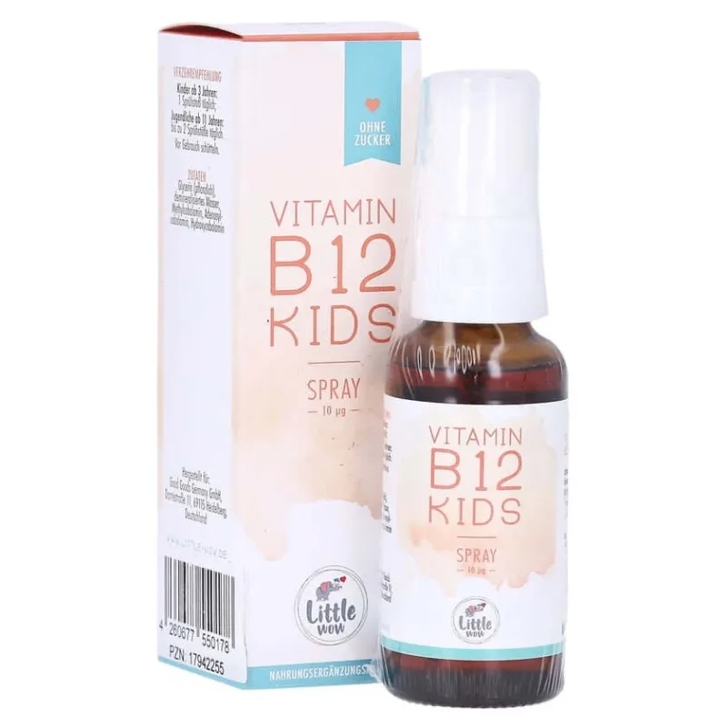Little Wow Vitamina B12 Spray bucal pentru copii Ki 25 ml — preț și oferte