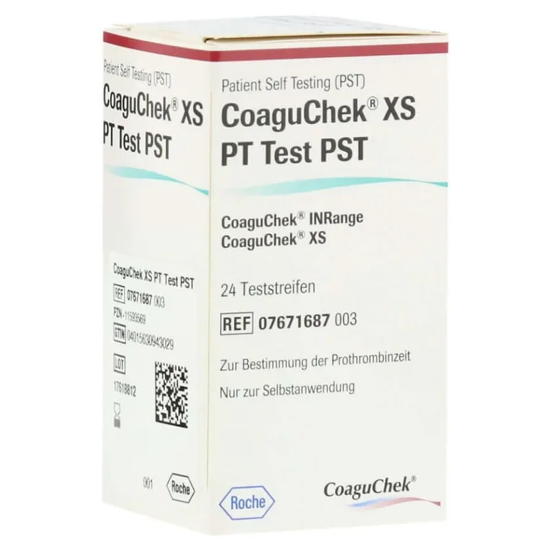 Coaguchek XS PT Test PST 1X24 St — preț și oferte