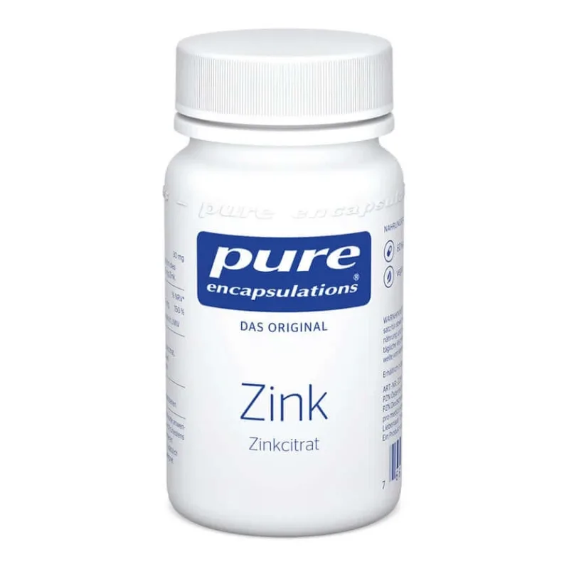 zinc pure encapsulations (citrat de zinc) 60 St — preț și oferte
