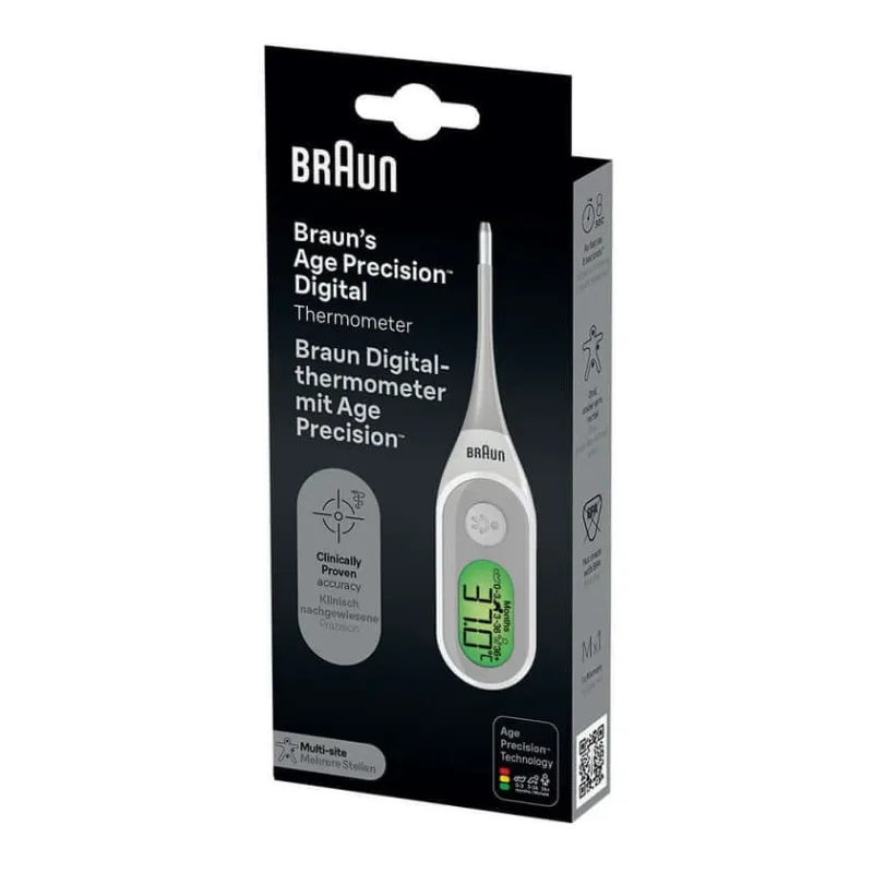 Termometru Braun Digital AgePrecision P 1 buc — preț și oferte