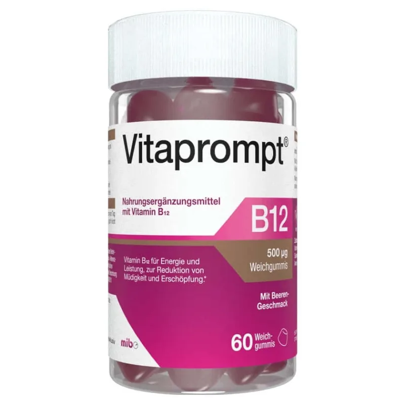 Vitaprompt B12 500 µg gume moi 60 buc. — preț și oferte