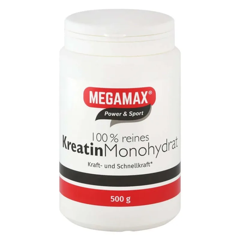 MEGAMAX Creatină 100 % pură, vegană 500 g — preț și oferte