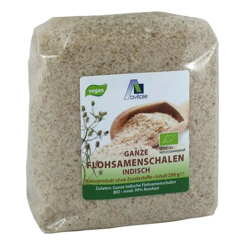 Avitale Coji de psyllium de calitate organică indiană 250 g — preț și oferte