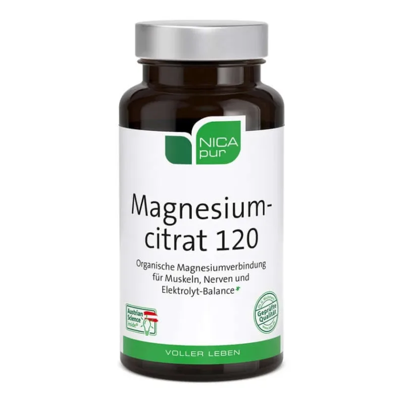 Nicapur Citrat de magneziu 120 Capsule 60 Capsule — preț și oferte