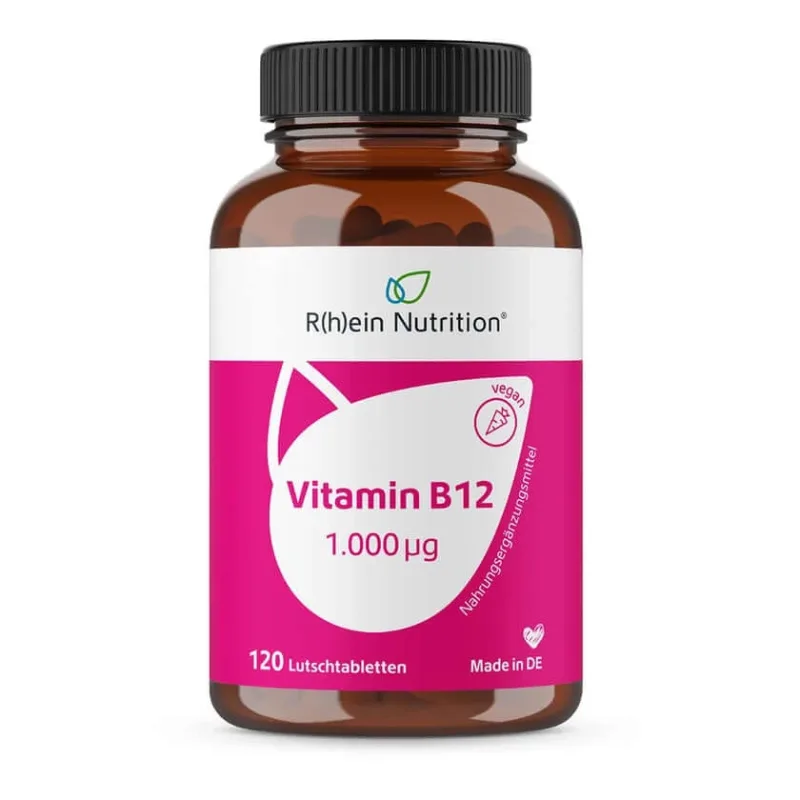 Vitamina B12 1,000 µg pastile vegan 120 Capsule — preț și oferte