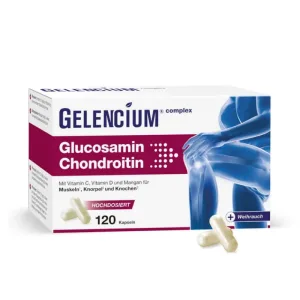 GELENCIUM Glucozamină Condroitină 120 Capsule
