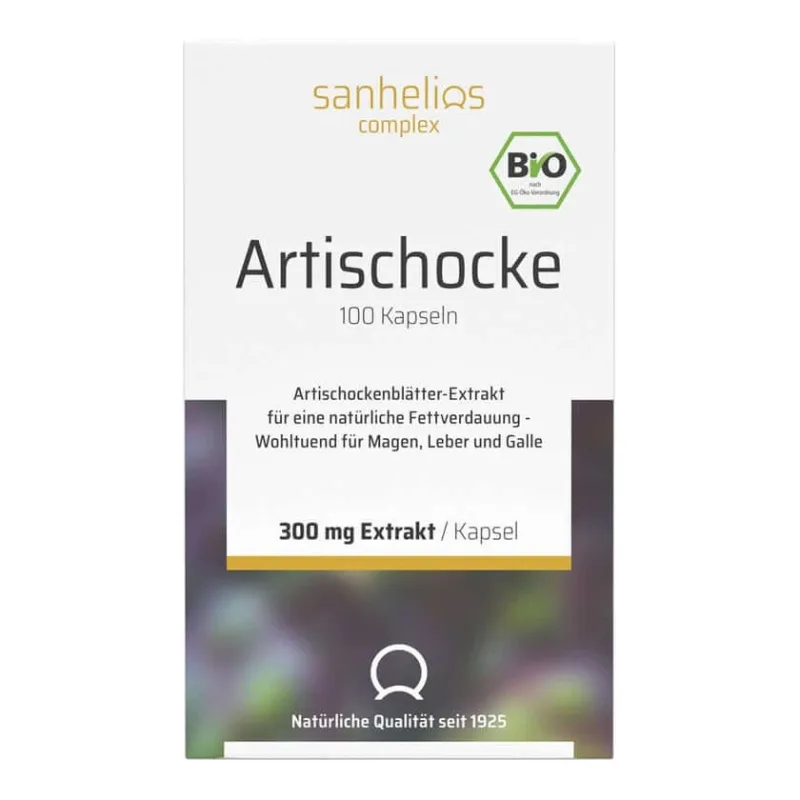 Sanhelios BIO Anghinare Grăsime Digestie Capsule 100 Capsule — preț și oferte