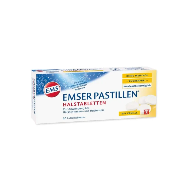 Pastile Emser fără mentol fără zahăr 30 buc. — preț și oferte