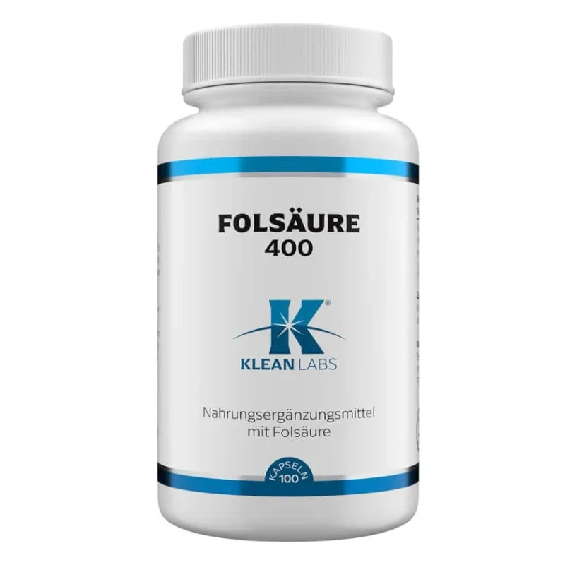 Klean Labs Acid folic 400 mcg 100 St — preț și oferte