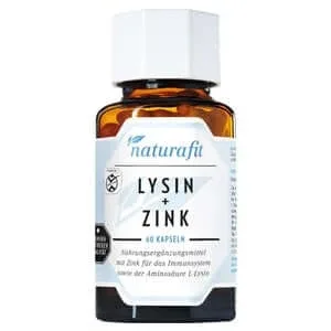 Naturafit Lizină+zinc Capsule 60 Capsule — preț și oferte