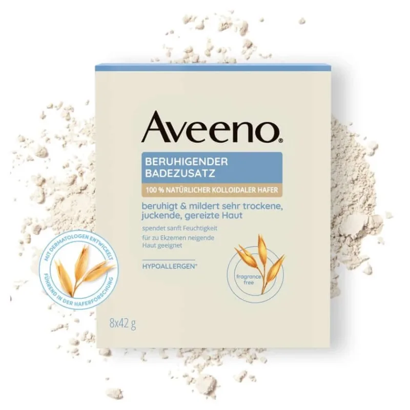 Aveeno Aditiv de baie calmant 8X42 g — preț și oferte