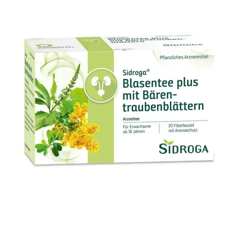 Sidroga Bladder Tea plus cu bearberry 20X2.0 g — preț și oferte