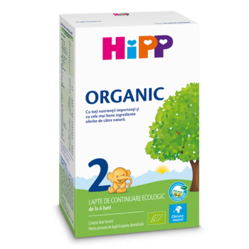 Formula lapte praf de continuare 2, +6 luni, 300 g, Hipp — preț și oferte
