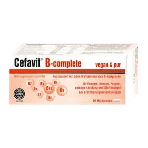 Cefavit B-complet capsule tari 60 Capsule — preț și oferte
