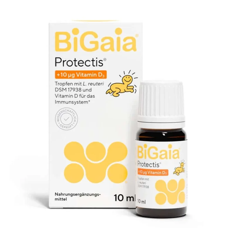 BiGaia Protectis Vitamina D picături 10 ml — preț și oferte