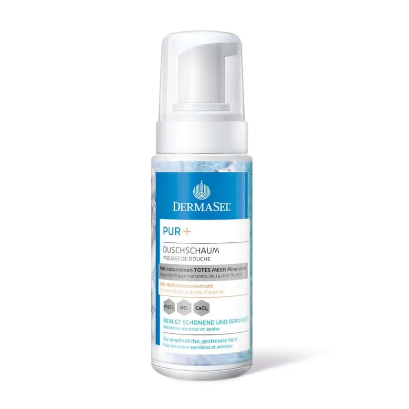 Dermasel Pure Dead Sea+ spumă de duș 180 ml — preț și oferte