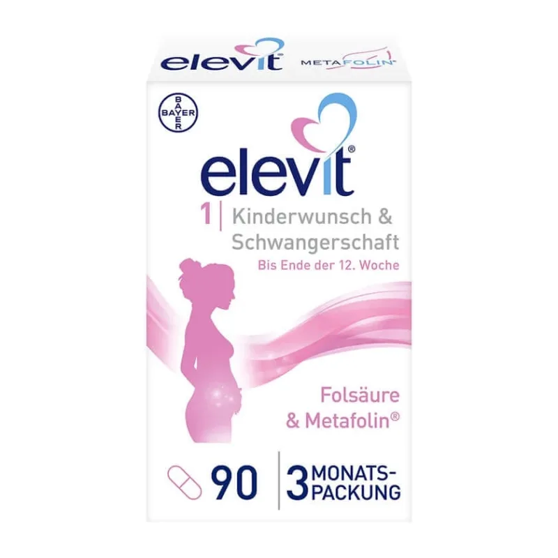 Elevit 1 90 buc — preț și oferte