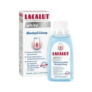 Lacalut Soluție de clătire bucală albă 300 ml — preț și oferte