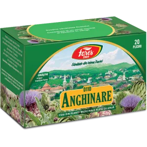Anghinare, frunze, D110, ceai la plic, Fares | 20 plicuri