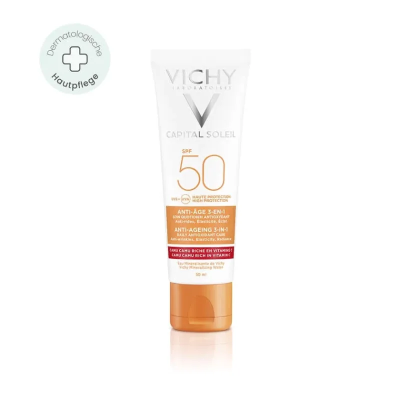Vichy Ideal Soleil Cremă anti-îmbătrânire SPF 50 50 ml — preț și oferte
