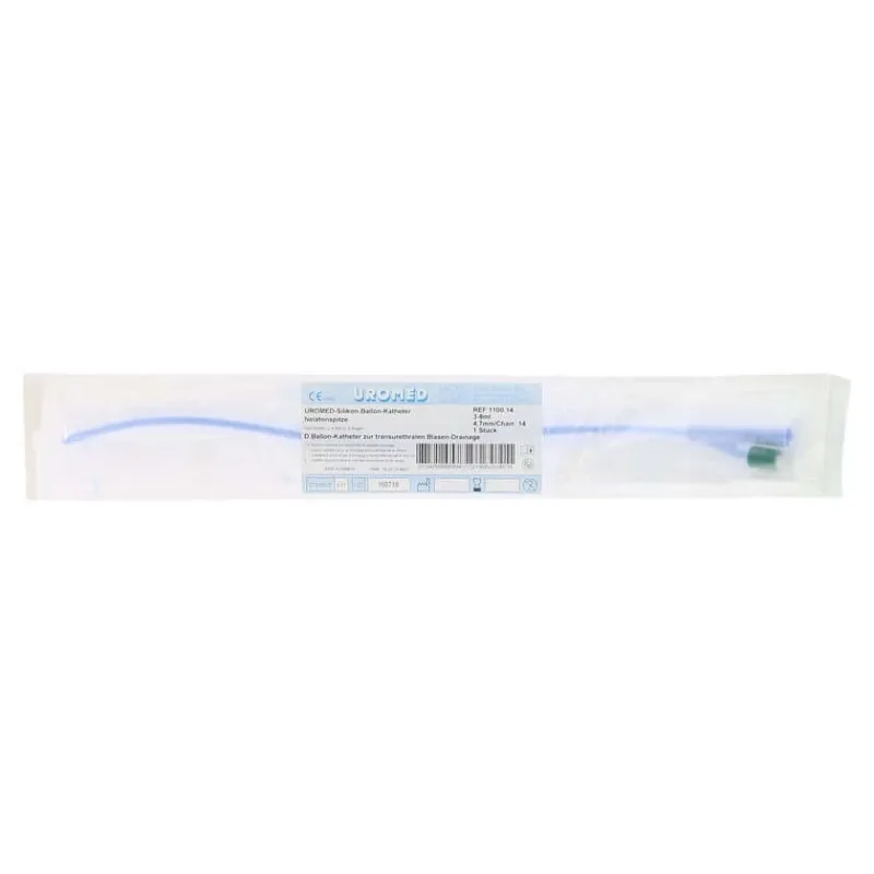 Cateter cu balon Uromed silicon Nelaton Ch 14 1 buc — preț și oferte