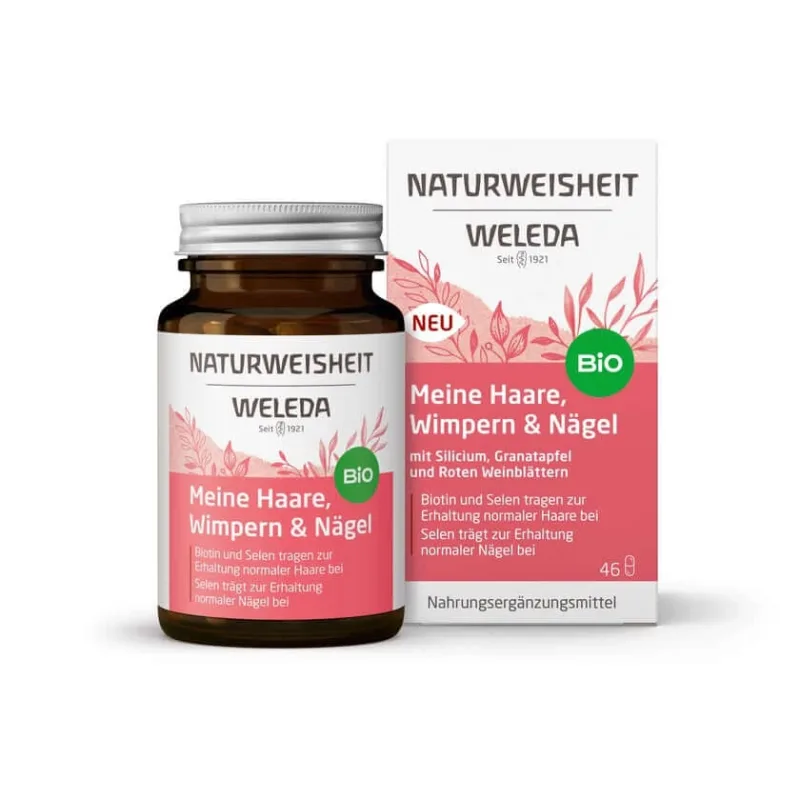 Weleda Natural Wisdom Părul, genele și unghiile mele 46 buc. — preț și oferte