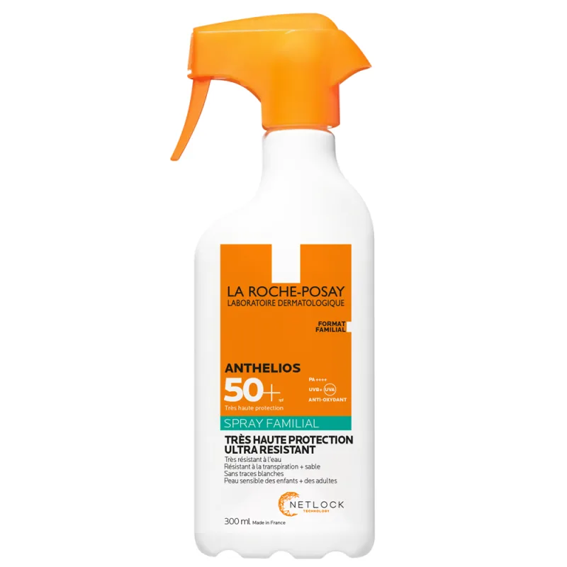 Anthelios Family spray de corp SPF 50+, La Roche-Posay | 300 ml — preț și oferte
