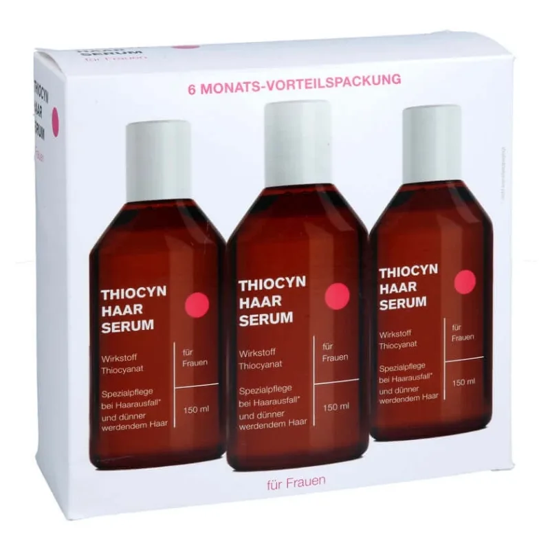 Thiocyn Ser de păr pentru femei Pachet de valoare Vegan 3X150 ml — preț și oferte
