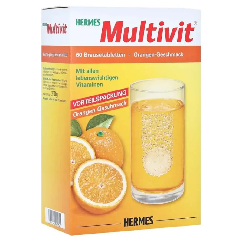 Hermes Multivit Tablete efervescente 60 de capsule — preț și oferte