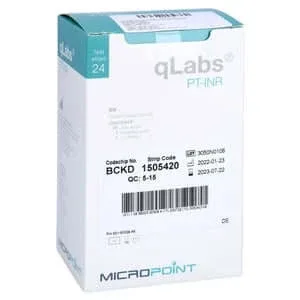 Qlabs Ptz-inr benzi de testare pentru determinarea INR 24 buc.