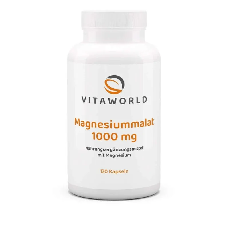 Vitaworld Malat de magneziu 1000 mg 120 St — preț și oferte