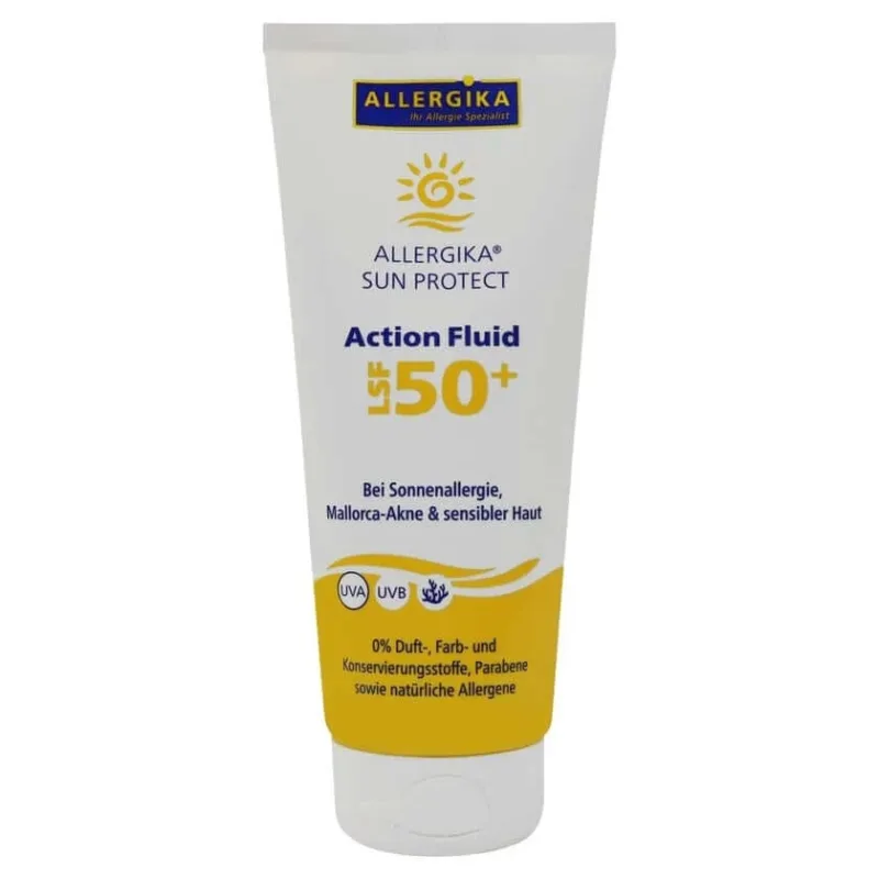 Allergika Sun Protect Action Fluid Lsf 50+ 200 ml — preț și oferte