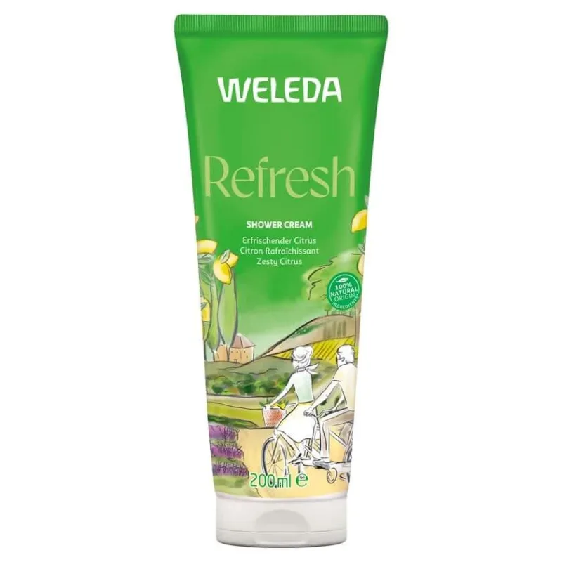 Weleda Refresh Duș răcoritor cu citrice 200 ml — preț și oferte
