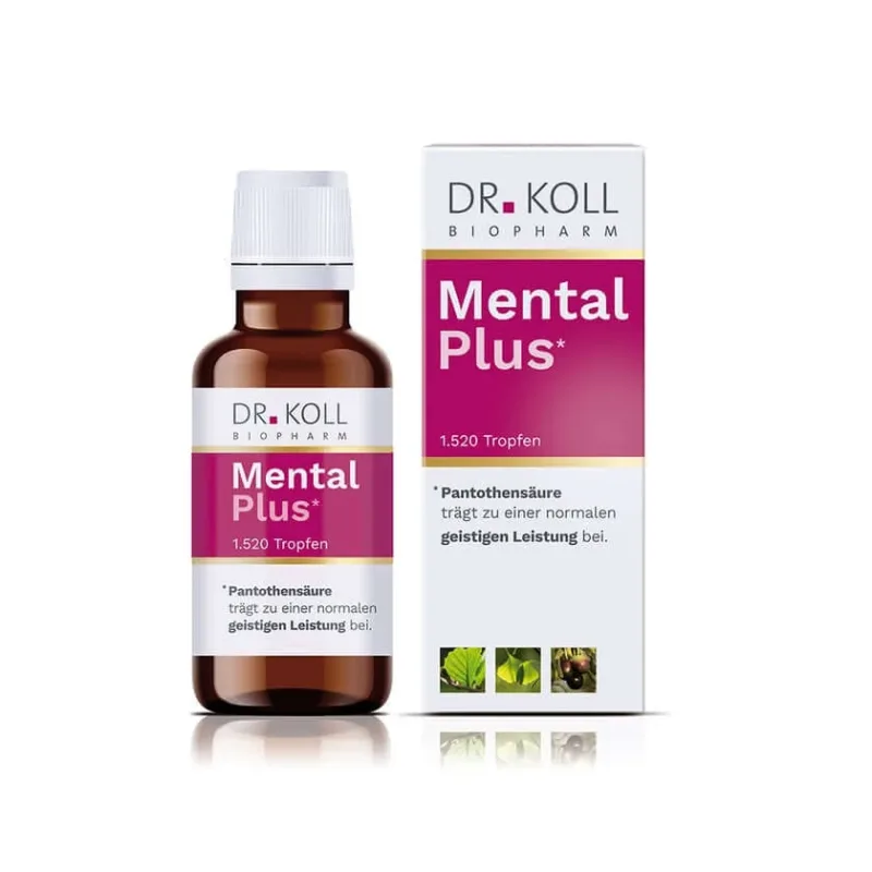 Mental Plus Dr.Koll Gemmo Complex Pantothenic Acid Drops 50 ml — preț și oferte