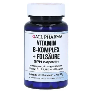 Vitamina B complex+acid folic capsule 30 Capsule