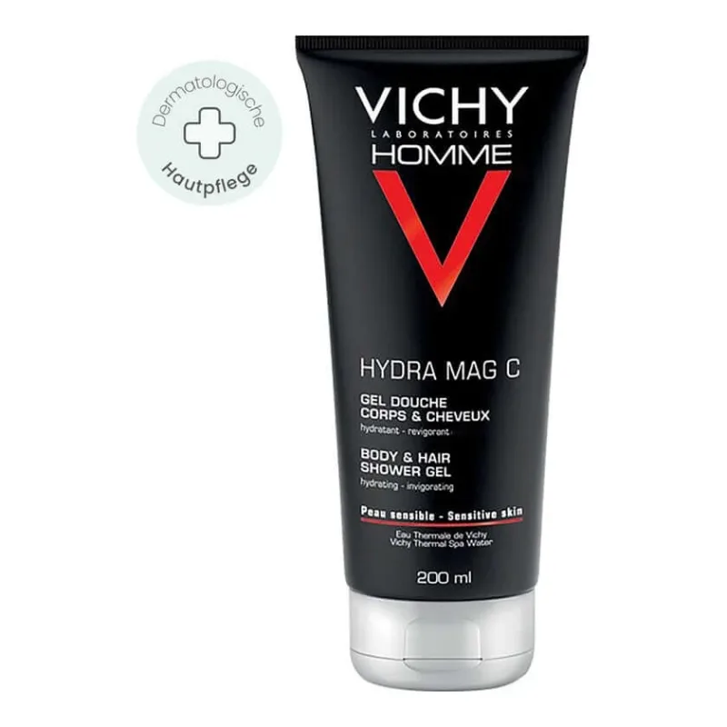 Vichy Homme Hydra-MAG C Gel de duș 200 ml — preț și oferte