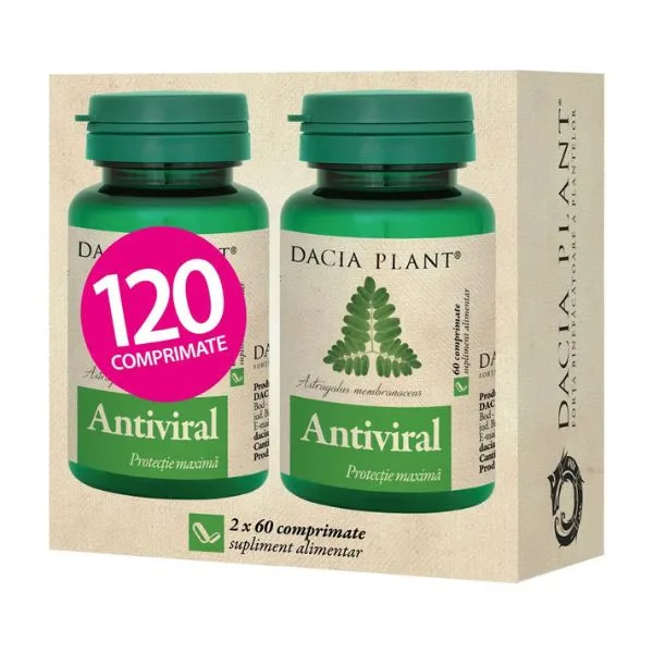 Antiviral, Dacia Plant | 120 comprimate — preț și oferte