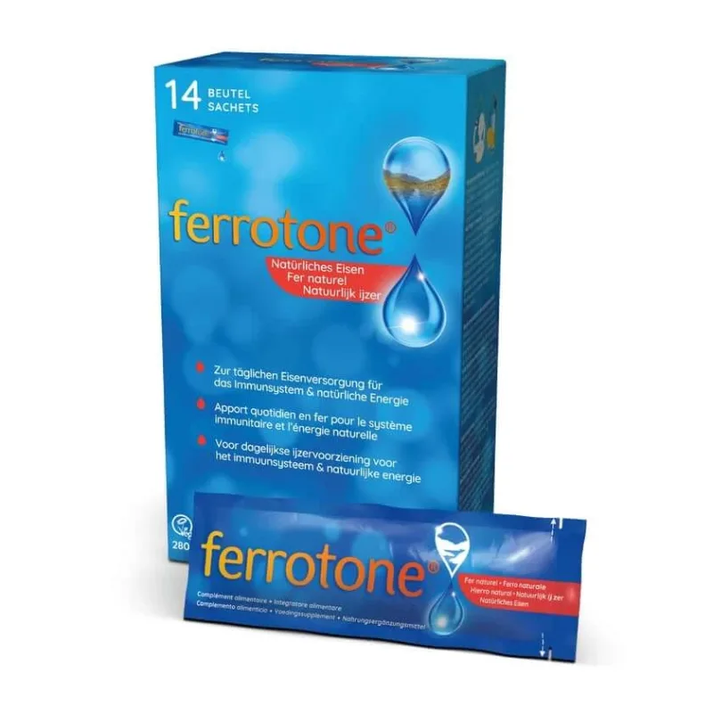 Ferrotone săculeț de fier 14X20 ml — preț și oferte