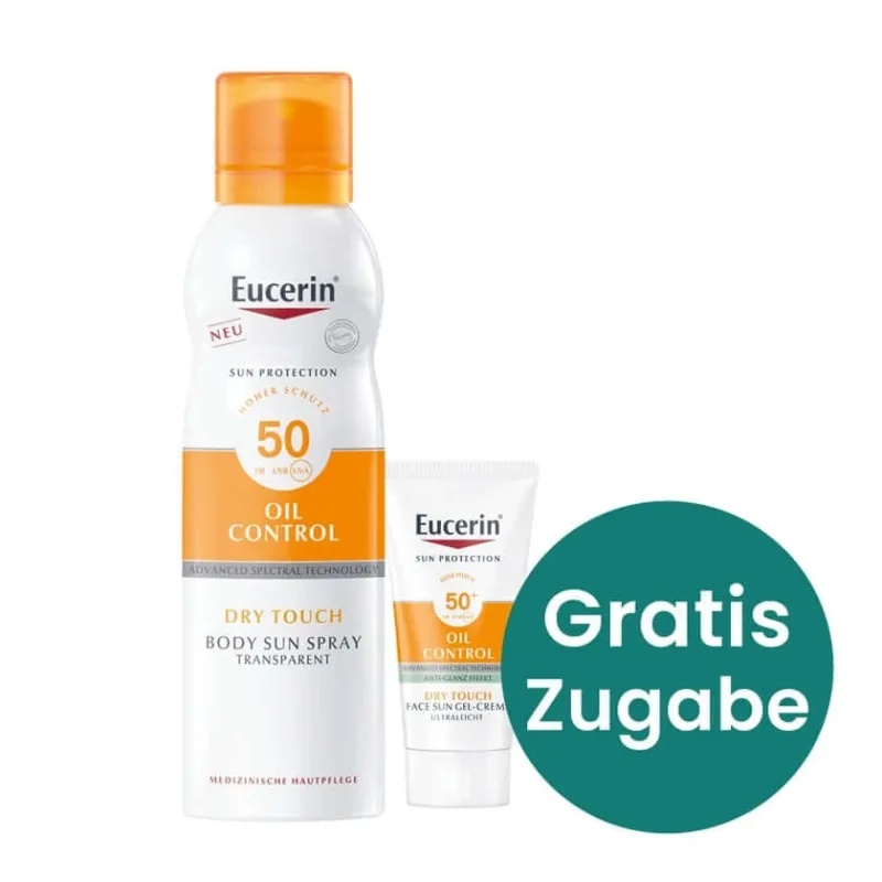Eucerin Oil Control Dry Touch Spray SPF 50 200 ml — preț și oferte