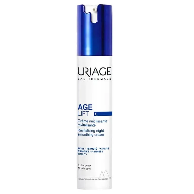 Uriage Age Lift cremă de noapte revitalizantă și netezitoare, 40ml — preț și oferte