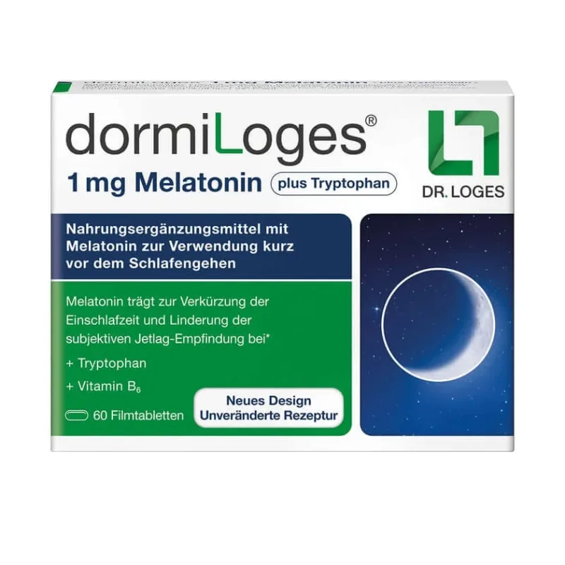 dormiLoges Melatonină plus triptofan 60 Capsule — preț și oferte